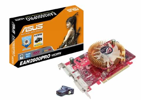 ATI Graphics Card ASUS Radeon HD2600 Pro 512MB PCI-E