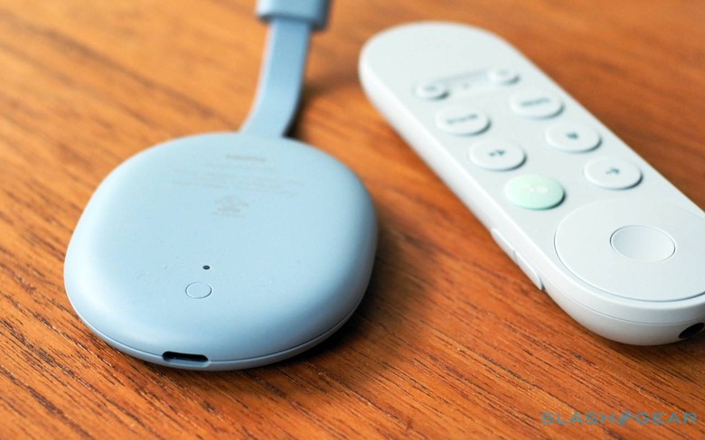 New Chromecast With Google TV Hands On - Assistant Voice Remote And 4K -  SlashGear