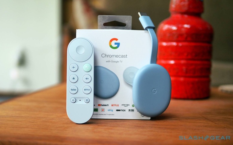 New Chromecast With Google TV Hands On - Assistant Voice Remote And 4K -  SlashGear