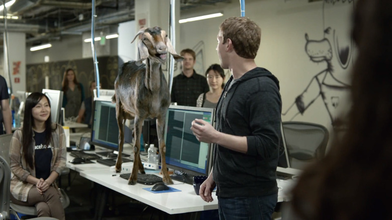 New Facebook Home ad features Mark Zuckerberg and a screaming goat