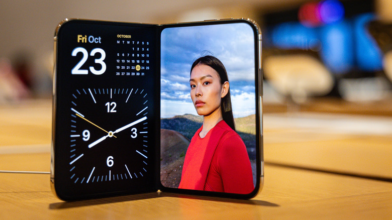 An iPhone Duo on display in Malaysia