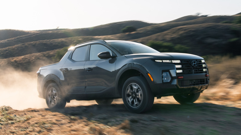 2026 Hyundai Santa Cruz XRT on gravel