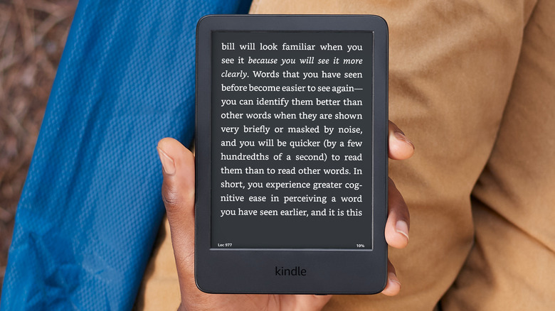 Latest gen Kindle in black color