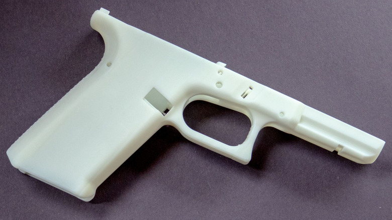 3D printed handgun receiver