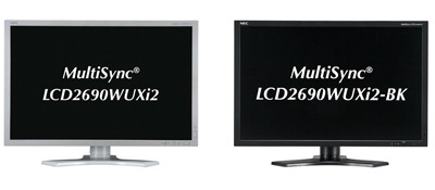 New NEC 26-Inch MultiSync LCD2690WUXi2 With 97.5% Adobe RGB