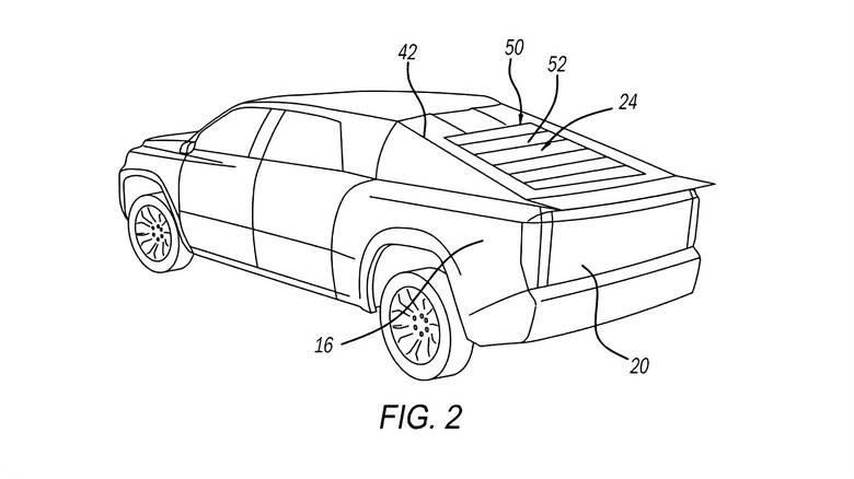 Image showing Ram's concept of an angled bed cap for pickup trucks