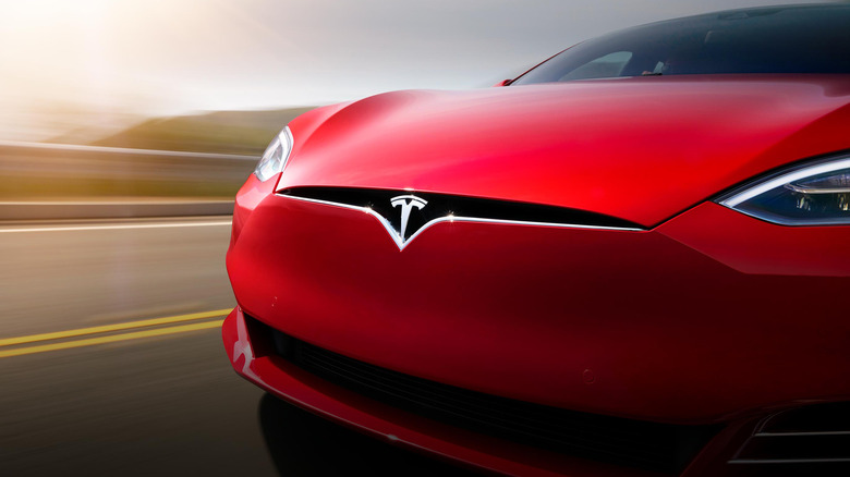 Tesla Model 3 front end
