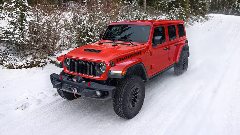 A side on shot of a 2026 Jeep Wrangler