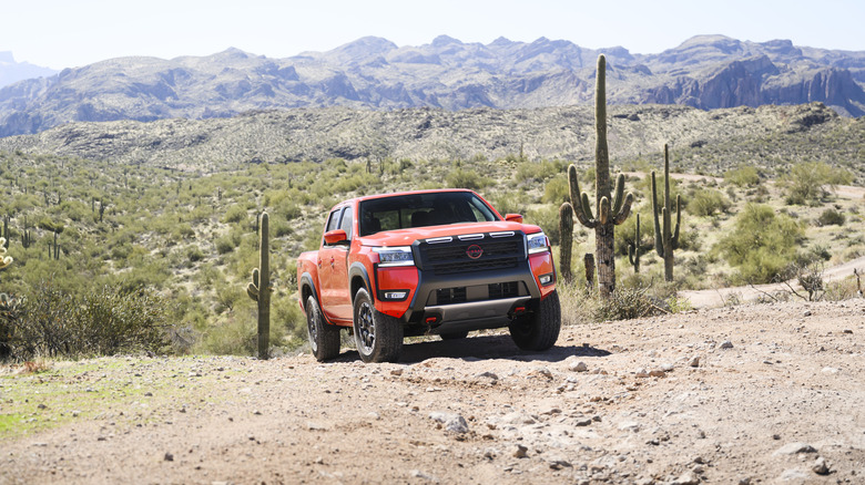 A shot of the 2026 Nissan Frontier