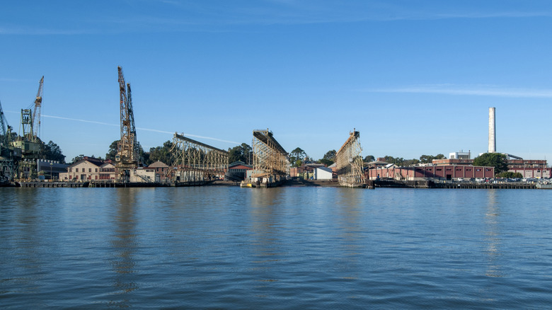 Mare Island Naval Shipyard in California, which closed in 1996