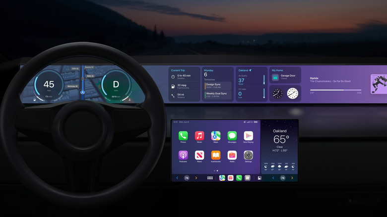 Next Gen Apple CarPlay UI