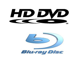 Blu-Ray and HD-DVD Logos