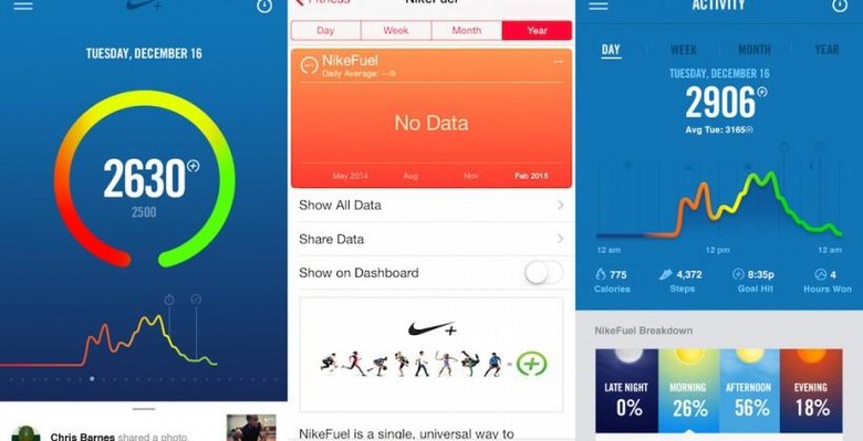 Nike+ Fuel app now connects with iOS Health, band no longer needed