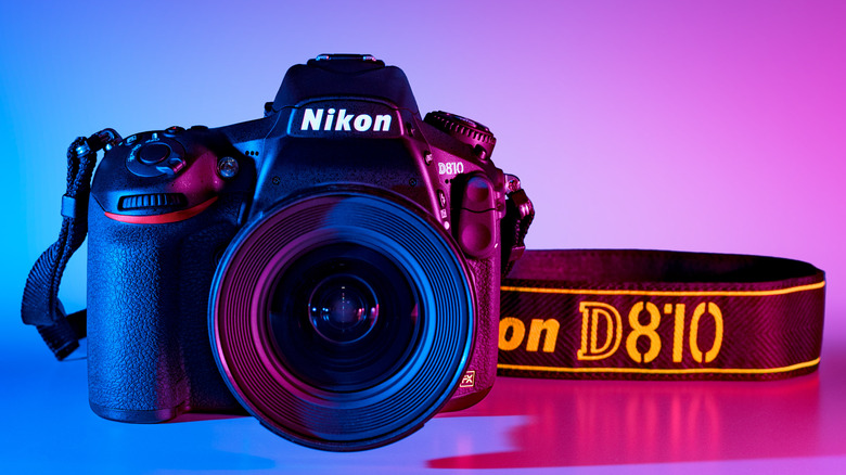 Nikon D810 camera