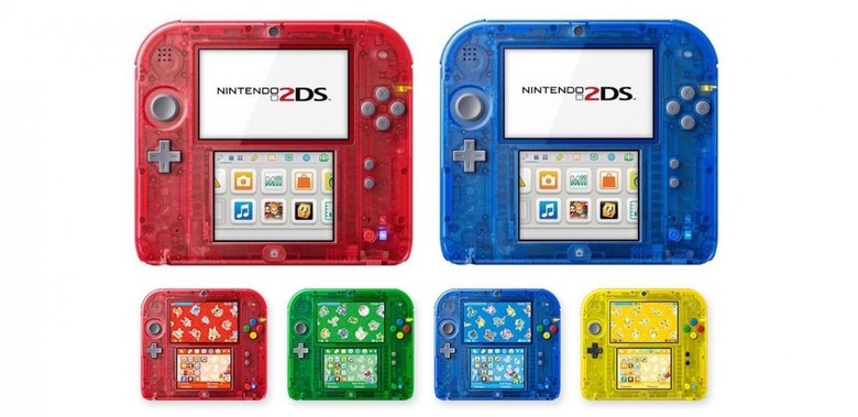 Nintendo 2DS arrives in Japan with limited-edition Pokemon colors