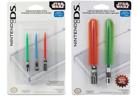 nintendo ds star wars stylus