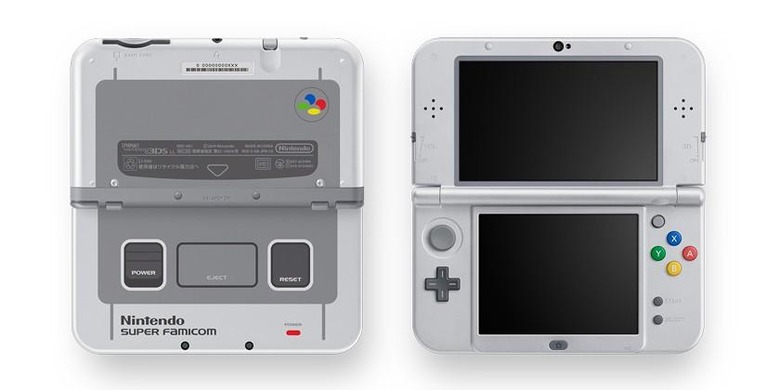 Nintendo made a limited SNES-themed 3DS but only for Japan