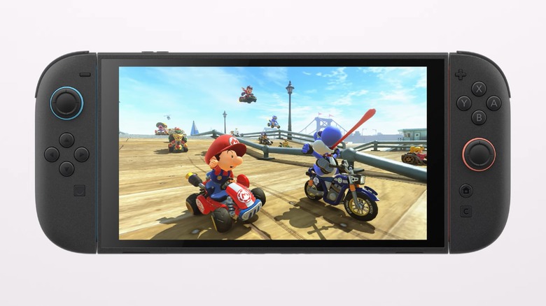 nintendo switch 2 mario kart world screen