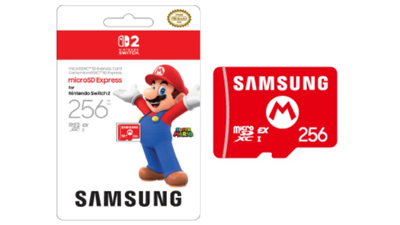 nintendo switch 2 microsd express card