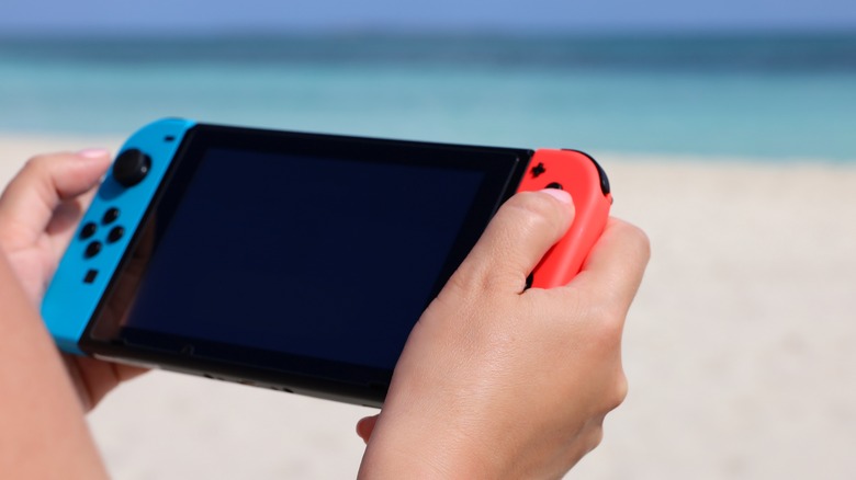 switch on the beach