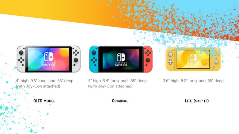 Nintendo Switch OLED Model Vs. Standard Switch / Switch Lite: Full Tech  Specs Comparison