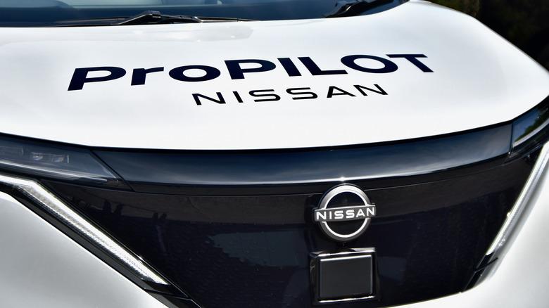 Nissan Ariya ProPilot demo vehicle.