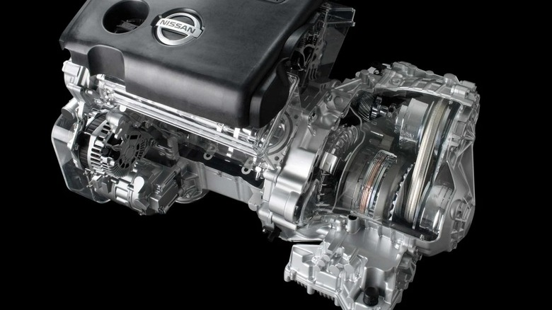 nissan engine with CVT