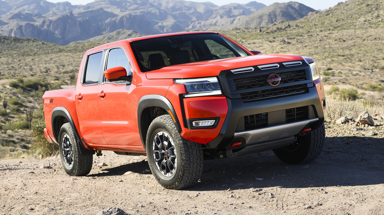 2026 Nissan Frontier Pro-4X in the desert