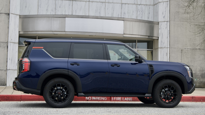 2026 Nissan Armada Pro-4X side view