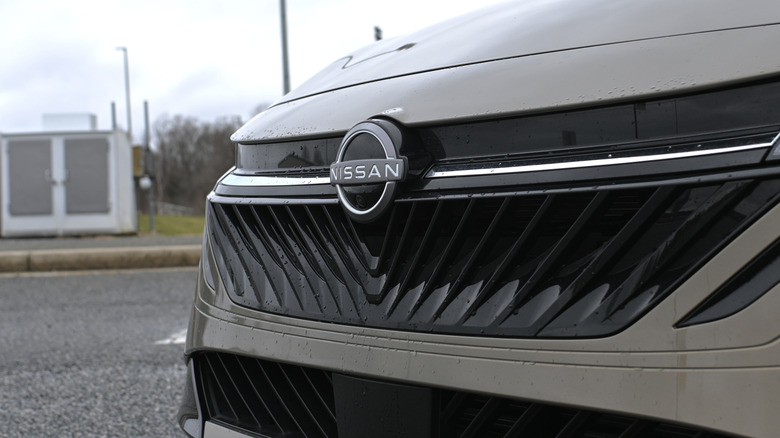 2026 Nissan Sentra front grille badge
