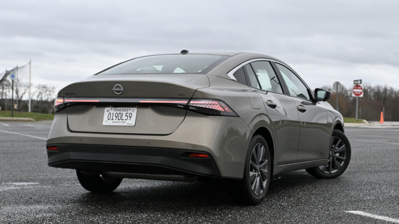 2026 Nissan Sentra rear view