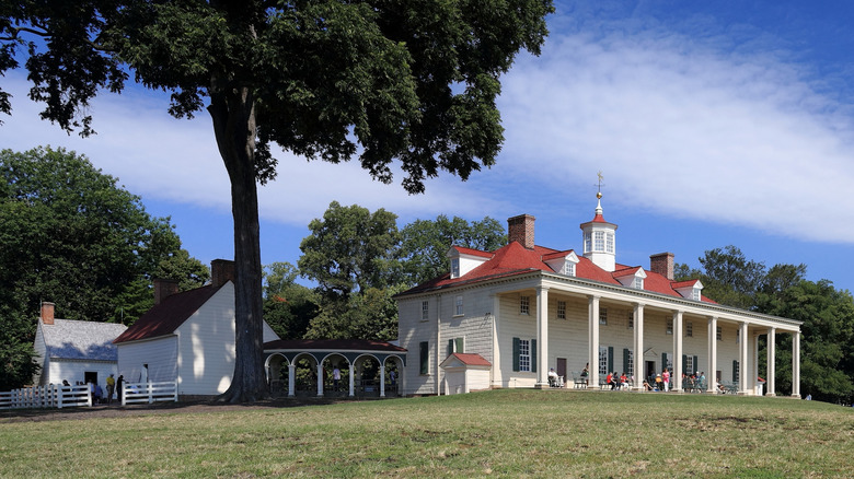George Washington's estate in Mount Vernon, Virginia