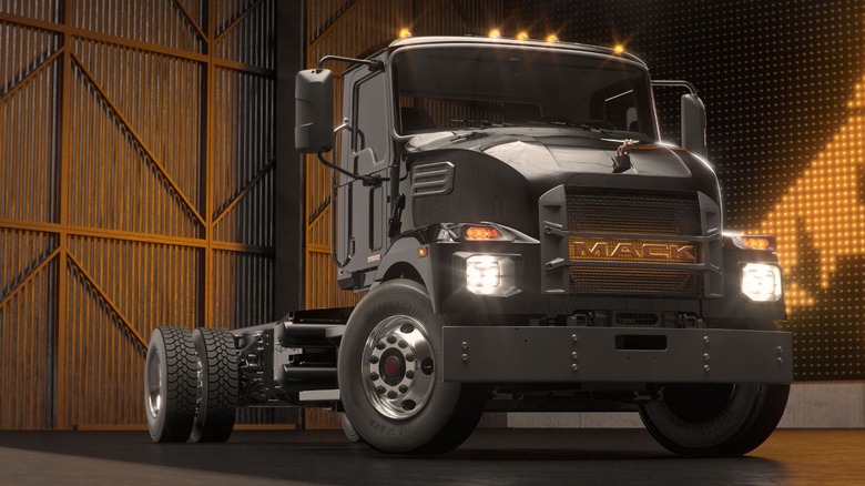 Medium duty electric Mack Truck