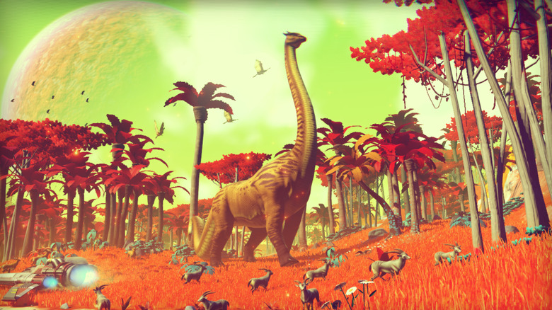 no man's sky dinosaur