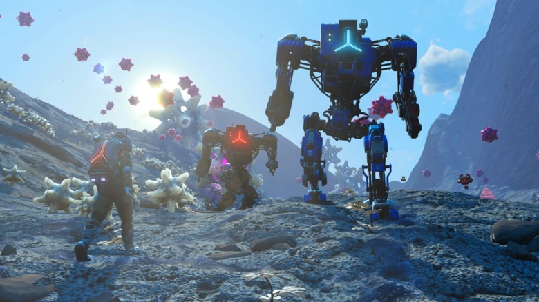 Hardframe Mechs from No Man's Sky