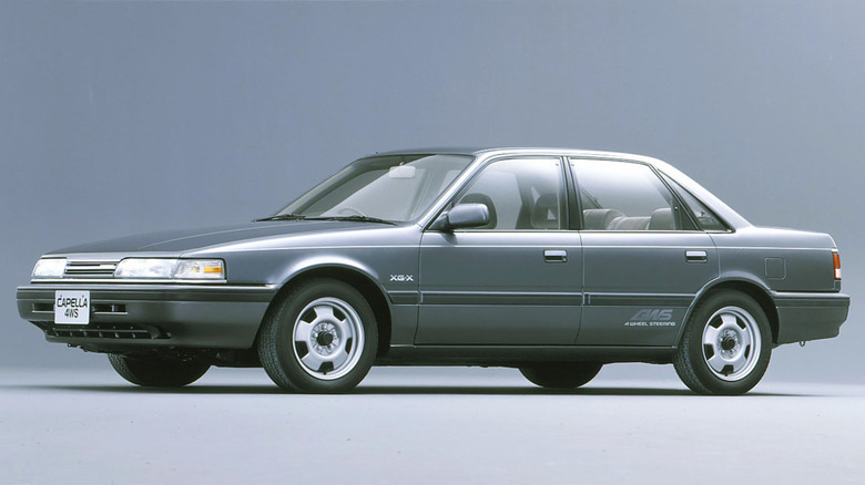 Side shot of the 1987 Mazda Capella (JDM 626)