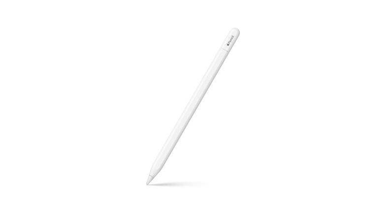A close up shot of the Apple Pencil (USB-C)