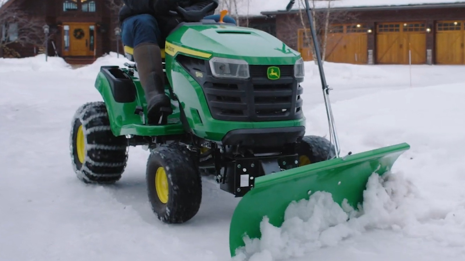 Not All Riding Lawn Mowers Can Plow Snow - Here's What You Should Look For Before You Buy