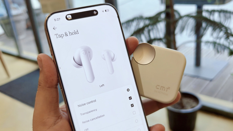 Charging case of CMF Buds 2 Plus.