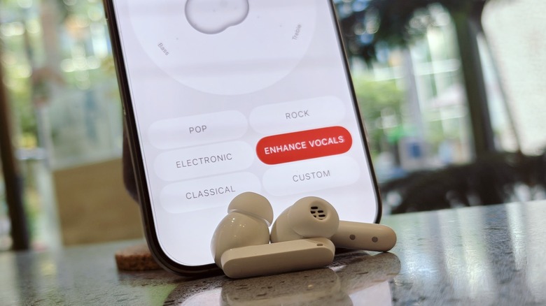 Nothing's CMF Buds 2 Plus earbuds.