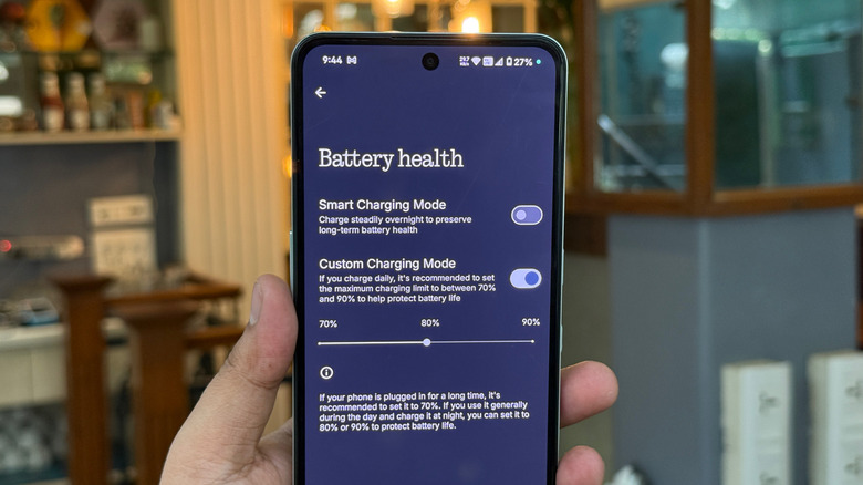 Battery health on CMF Phone 2 Pro.