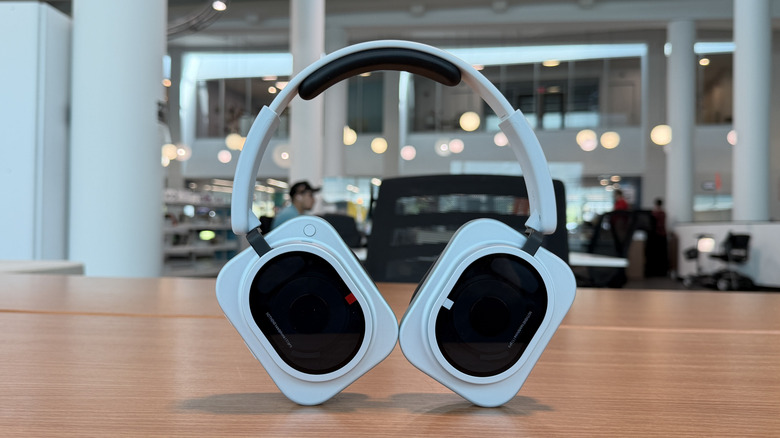 Nothing Headphone (1) Pro on a table