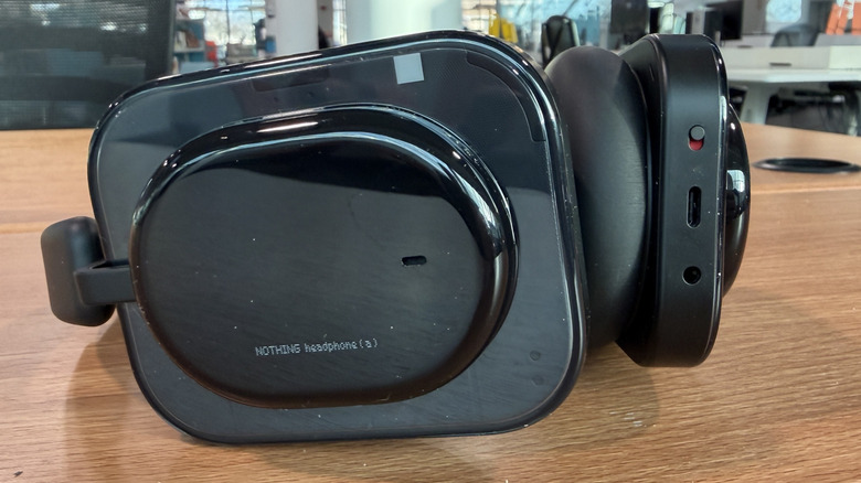 Nothing Headphone (a) on a table