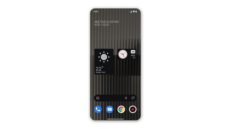 Nothing OS launcher and widgets