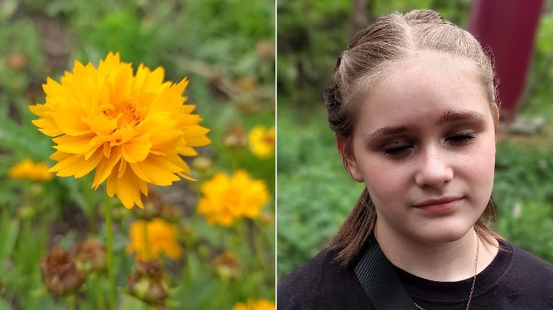 Two photo samples