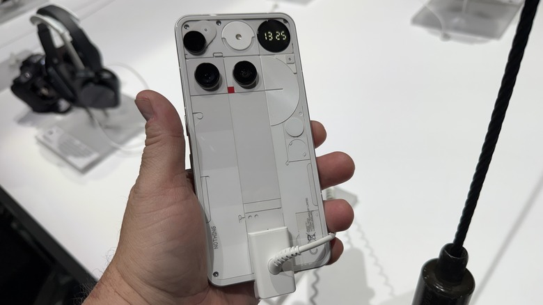 Nothing Phone (3) in a man's hand