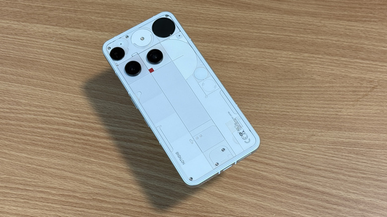 Nothing Phone (3) on a table