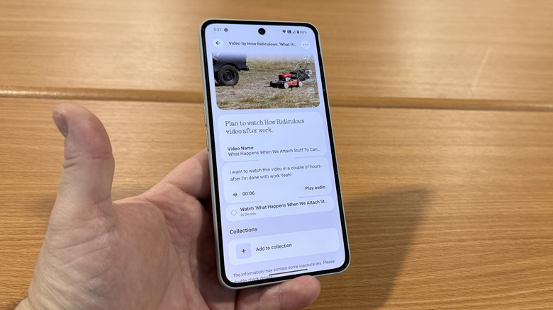 Nothing Phone (3a) Pro in a man's hand
