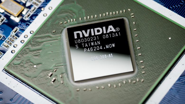An Nvidia graphics engine. 