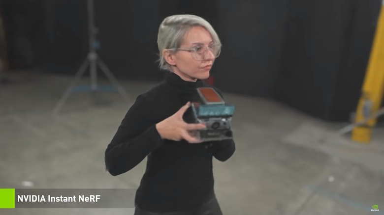Nvidia instant NeRF 2D capture.